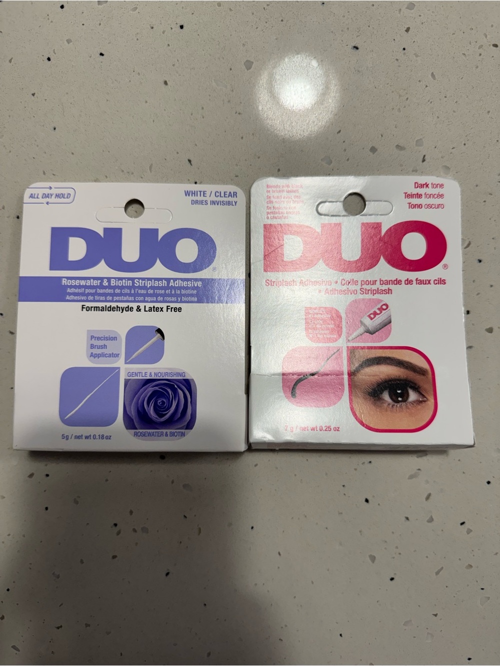 Urban Outfitters DUO Strip Lash Adhesive Duo Pack — White/Clear & Dark